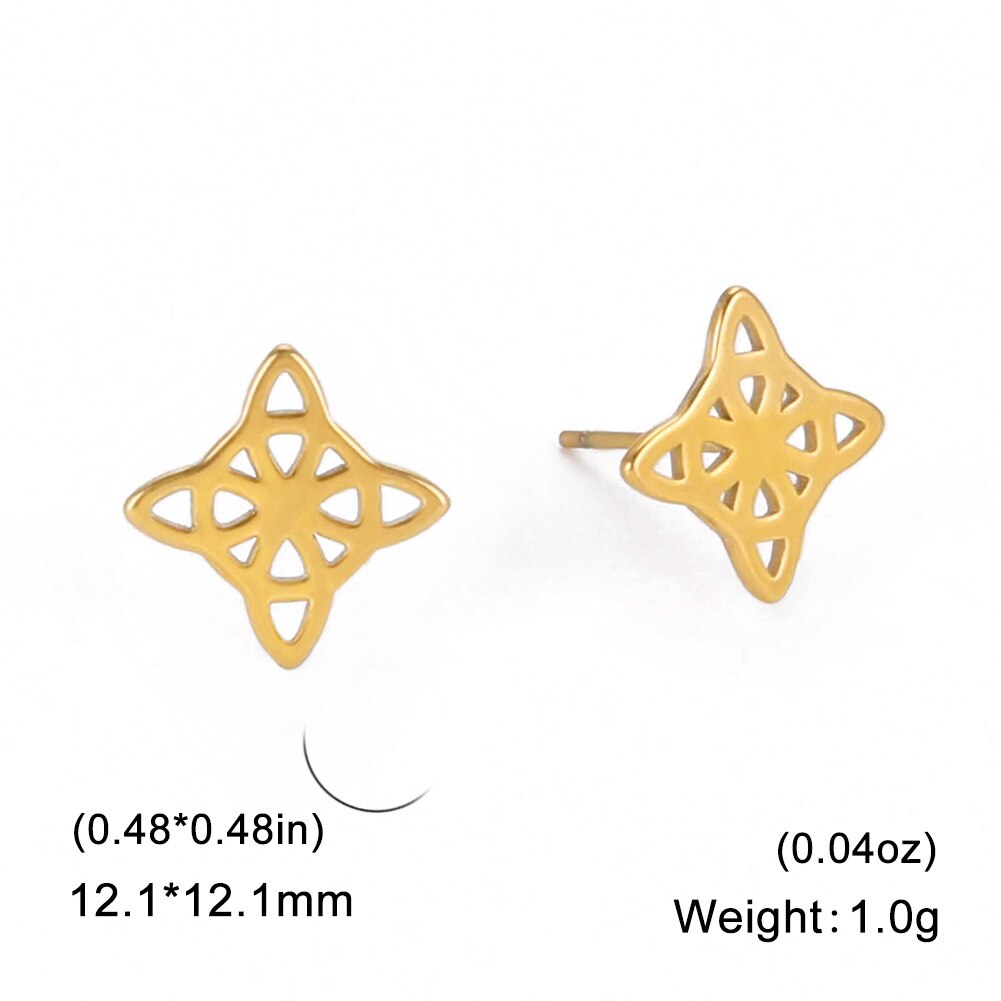 Witch Knot Stud Earrings - Elementsofthewitch