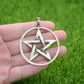 Wiccan Pagan Pentacle Pendant Talisman Pentagram Necklace Jewlery Wicca Suppliers Dropshipping