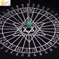 Spiritual Crystal Pendulums for Divination Dowsing Reiki Natural Stone Tiger Eye Pink Clear Quartz Yoga Esoterism Pendulos H494