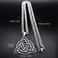 Celtic Knot Triquetra Necklace - Elementsofthewitch