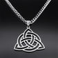 Celtic Knot Triquetra Necklace - Elementsofthewitch