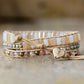 Healing Crystal Waterdrop Center Stone Wristband Vegan Wrap Bracelet Handmade Girls Spiritual Anxiety Jewelry