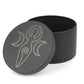 Iron Altar Black Box Pentacle Storage Box Board Gaming tool  witchcraft supplies for altar Hold Candle Dice Runes Crystal