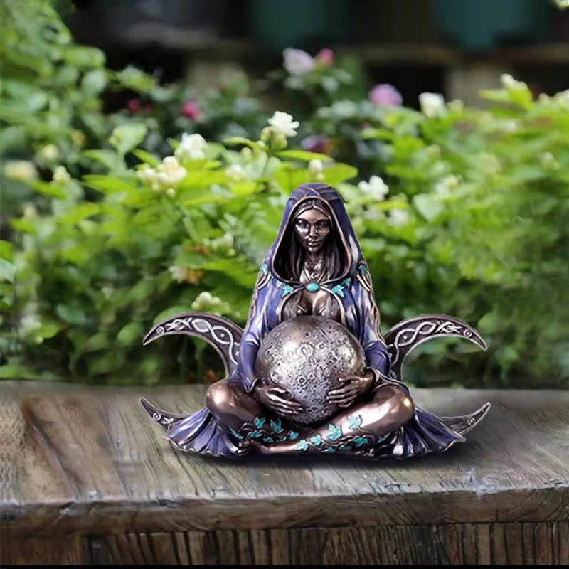 Mother Earth Statue Gaia - Elementsofthewitch