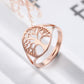 Adjustable Tree of Life Ring - Elementsofthewitch