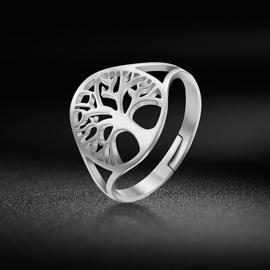 Adjustable Tree of Life Ring - Elementsofthewitch