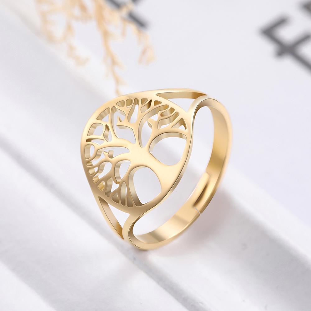 Adjustable Tree of Life Ring - Elementsofthewitch