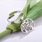 Adjustable Tree of Life Stainless Steel Ring - Elementsofthewitch