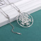 Angel Seal Archangel Metatron Cube Necklace - Elementsofthewitch