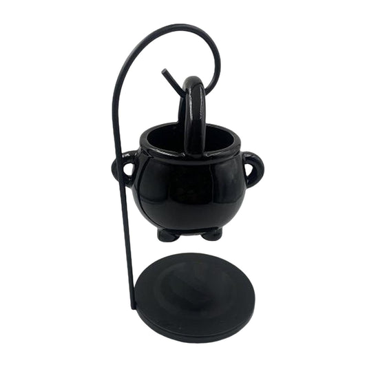 Ceramic Cauldron Essential Oil Burner - Elementsofthewitch