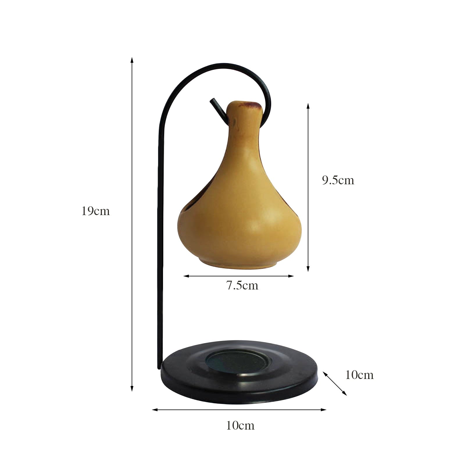 Ceramic Cauldron Essential Oil Burner - Elementsofthewitch