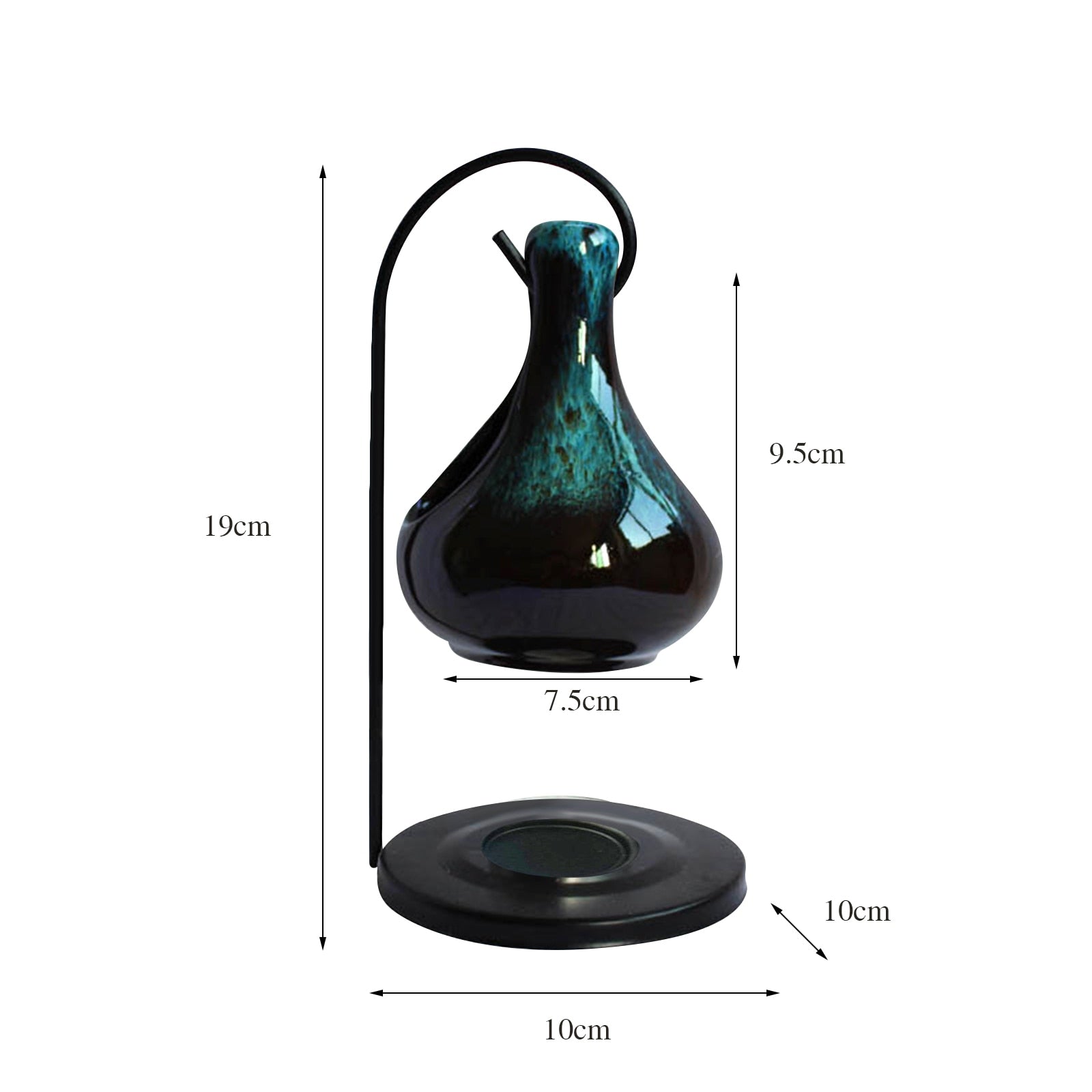 Ceramic Cauldron Essential Oil Burner - Elementsofthewitch