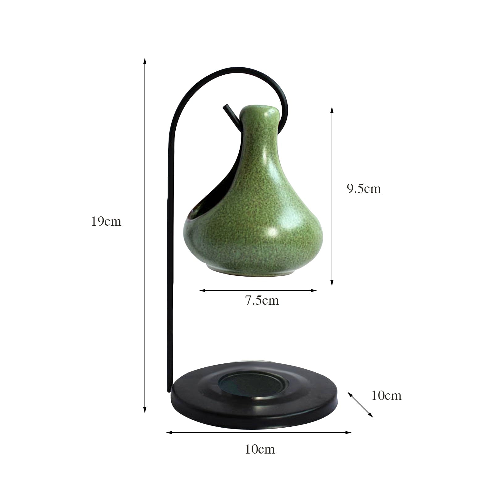Ceramic Cauldron Essential Oil Burner - Elementsofthewitch