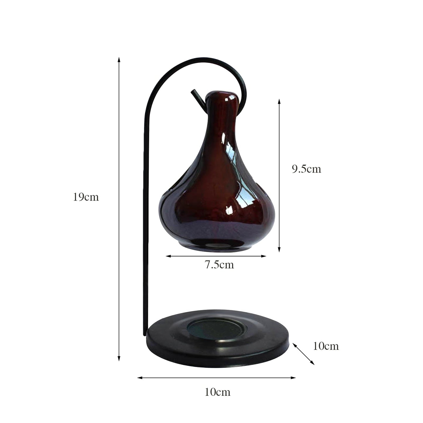 Ceramic Cauldron Essential Oil Burner - Elementsofthewitch