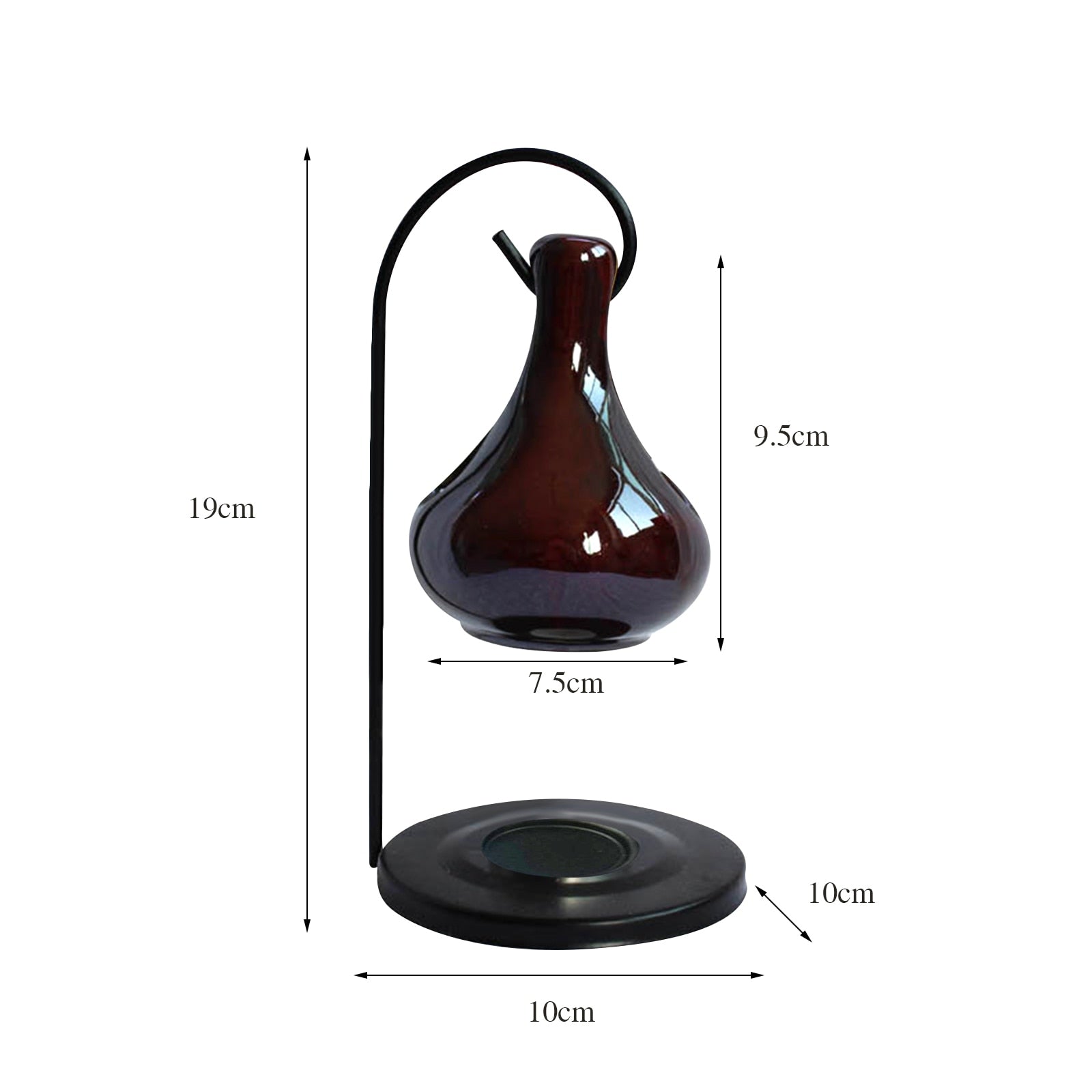 Ceramic Cauldron Essential Oil Burner - Elementsofthewitch