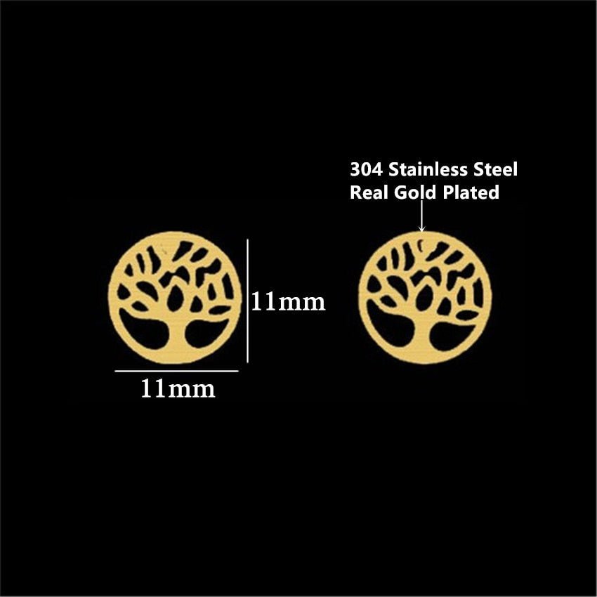 Classic Tree Of Life Earrings - Elementsofthewitch