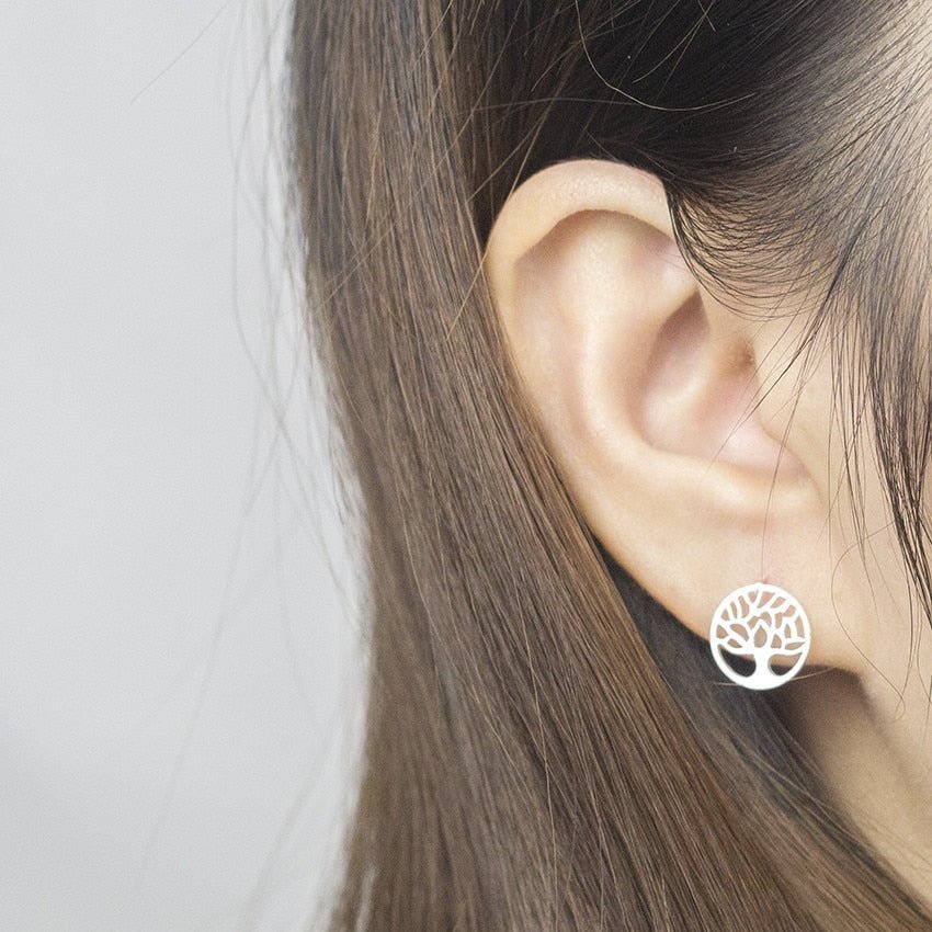 Classic Tree Of Life Earrings - Elementsofthewitch