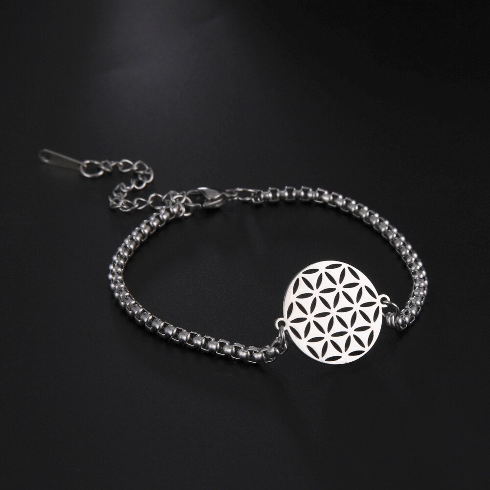 Flower of Life Charm Bracelet - Elementsofthewitch
