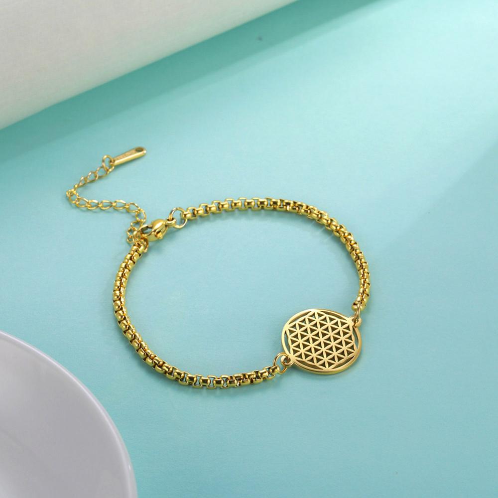 Flower of Life Charm Bracelet - Elementsofthewitch