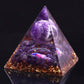 Glow In The Dark Planet Orgone Pyramid - Elementsofthewitch