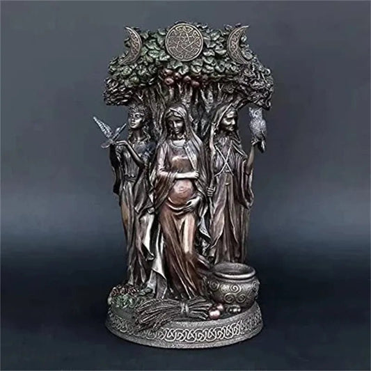 Goddess Sculpture (Hecate) - Elementsofthewitch
