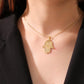 Hamesh Hamsa Fatima Hand Pendant Necklace - Elementsofthewitch