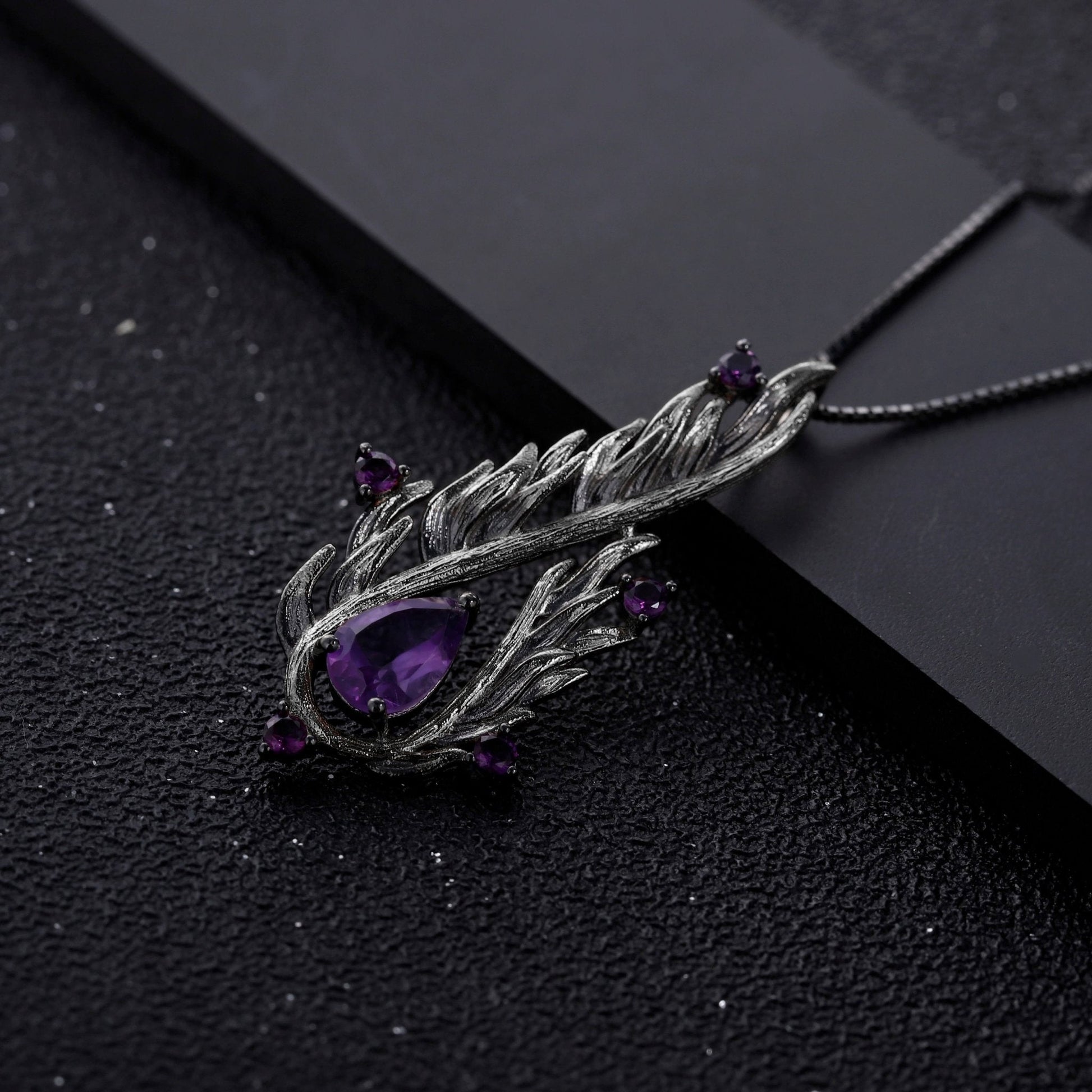 Handmade Angel Wing Pendant Necklace - Elementsofthewitch