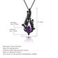 Handmade Angel Wing Pendant Necklace - Elementsofthewitch