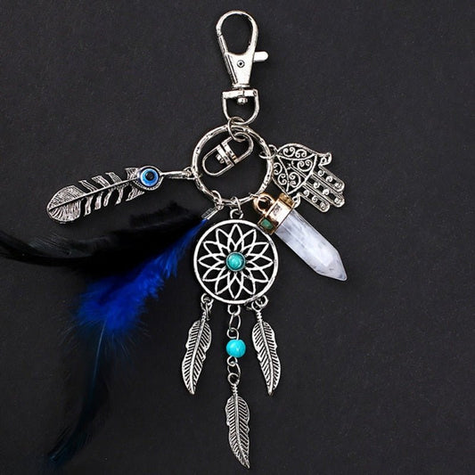 Handmade Dreamcatcher Keychain - Elementsofthewitch