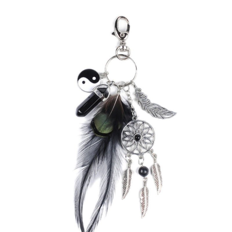 Handmade Dreamcatcher Keychain - Elementsofthewitch