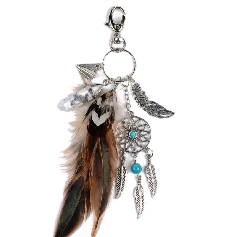Handmade Dreamcatcher Keychain - Elementsofthewitch