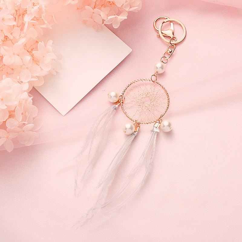 Handmade Dreamcatcher Keychain - Elementsofthewitch