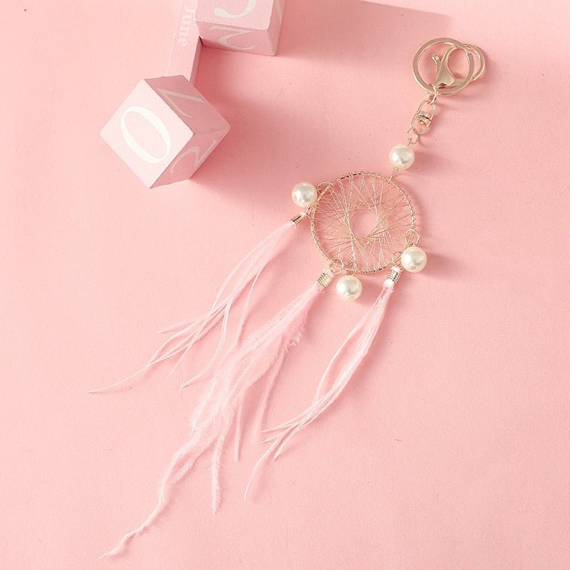 Handmade Dreamcatcher Keychain - Elementsofthewitch