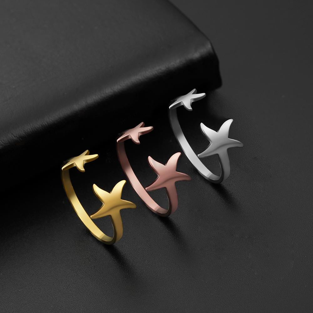 Lovely Moon Star Ring - Elementsofthewitch
