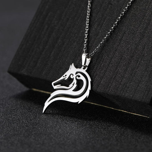 Wolf Necklace - Elementsofthewitch