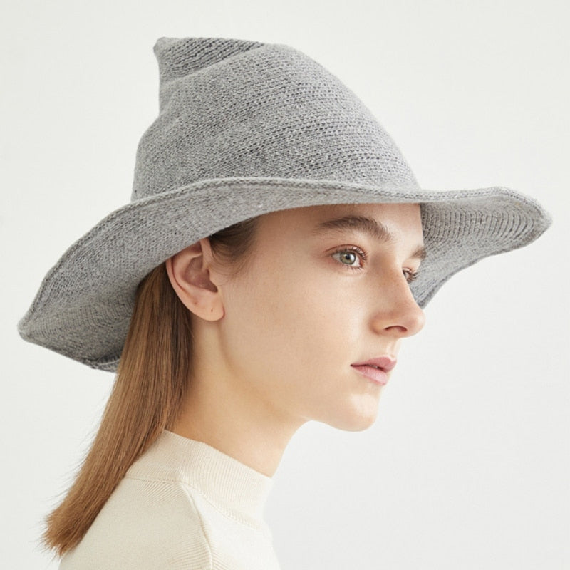 Witchy Wool Knit Hat - Elementsofthewitch