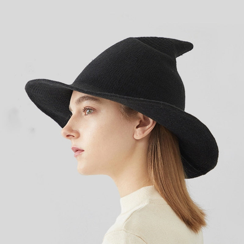 Witchy Wool Knit Hat - Elementsofthewitch