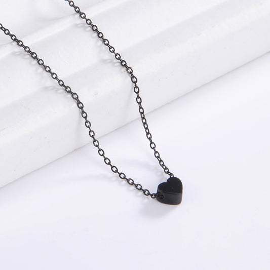 Mini Heart Pendant Necklace - Elementsofthewitch