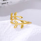 Olive Tree Branch Ring - Elementsofthewitch