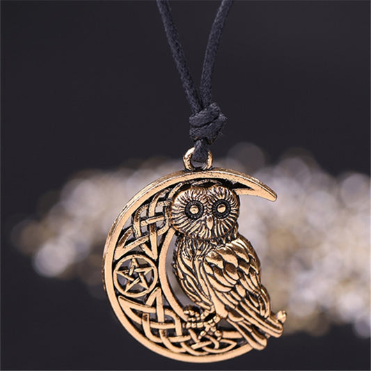 Owl Goddess Necklace - Elementsofthewitch