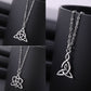 Witch Knot - Triqueta Earrings or Necklace - Elementsofthewitch