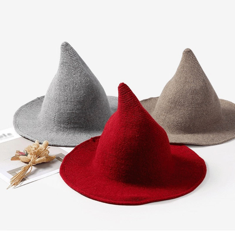 Witchy Wool Knit Hat - Elementsofthewitch