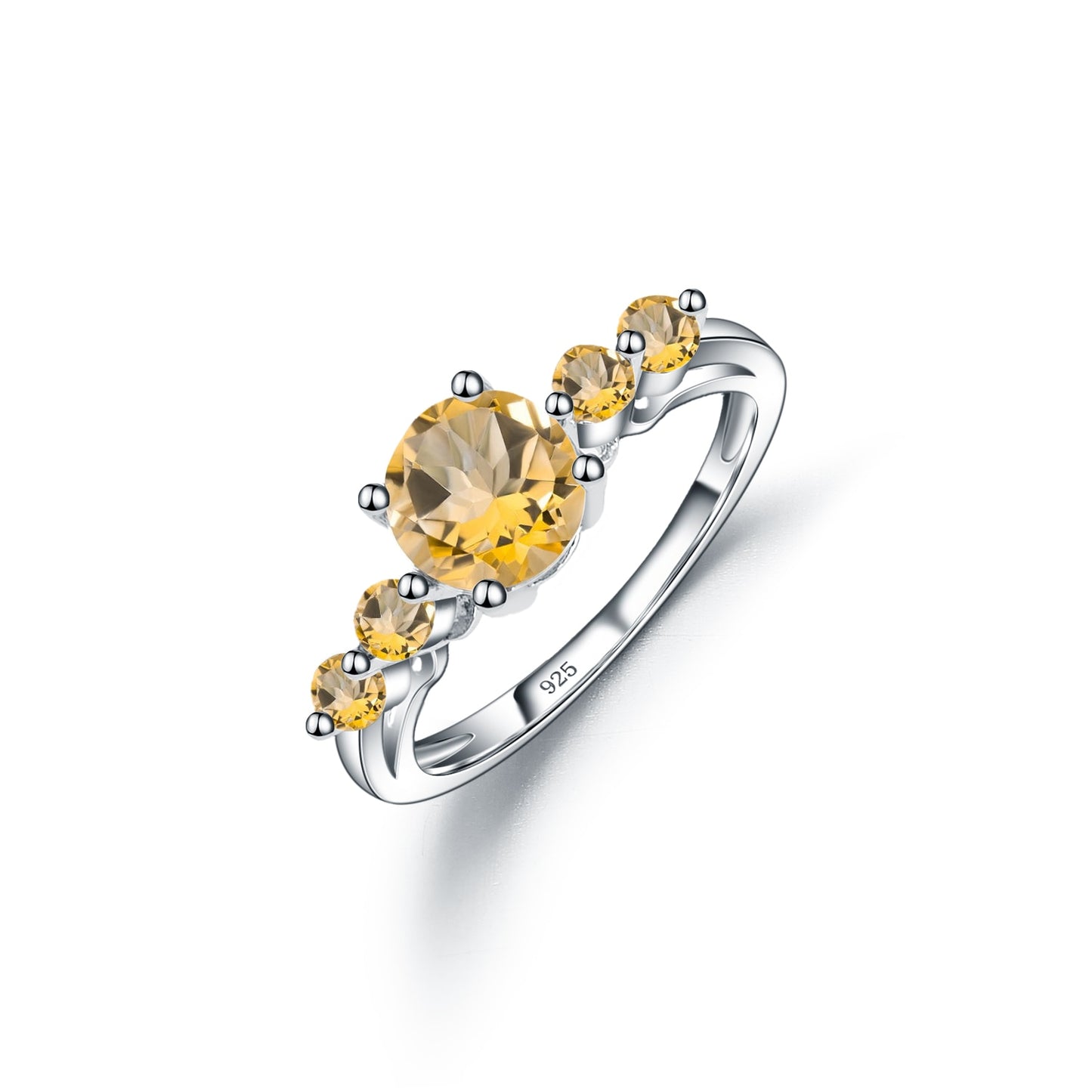 Sterling Silver Natural Stone Ring - Elementsofthewitch