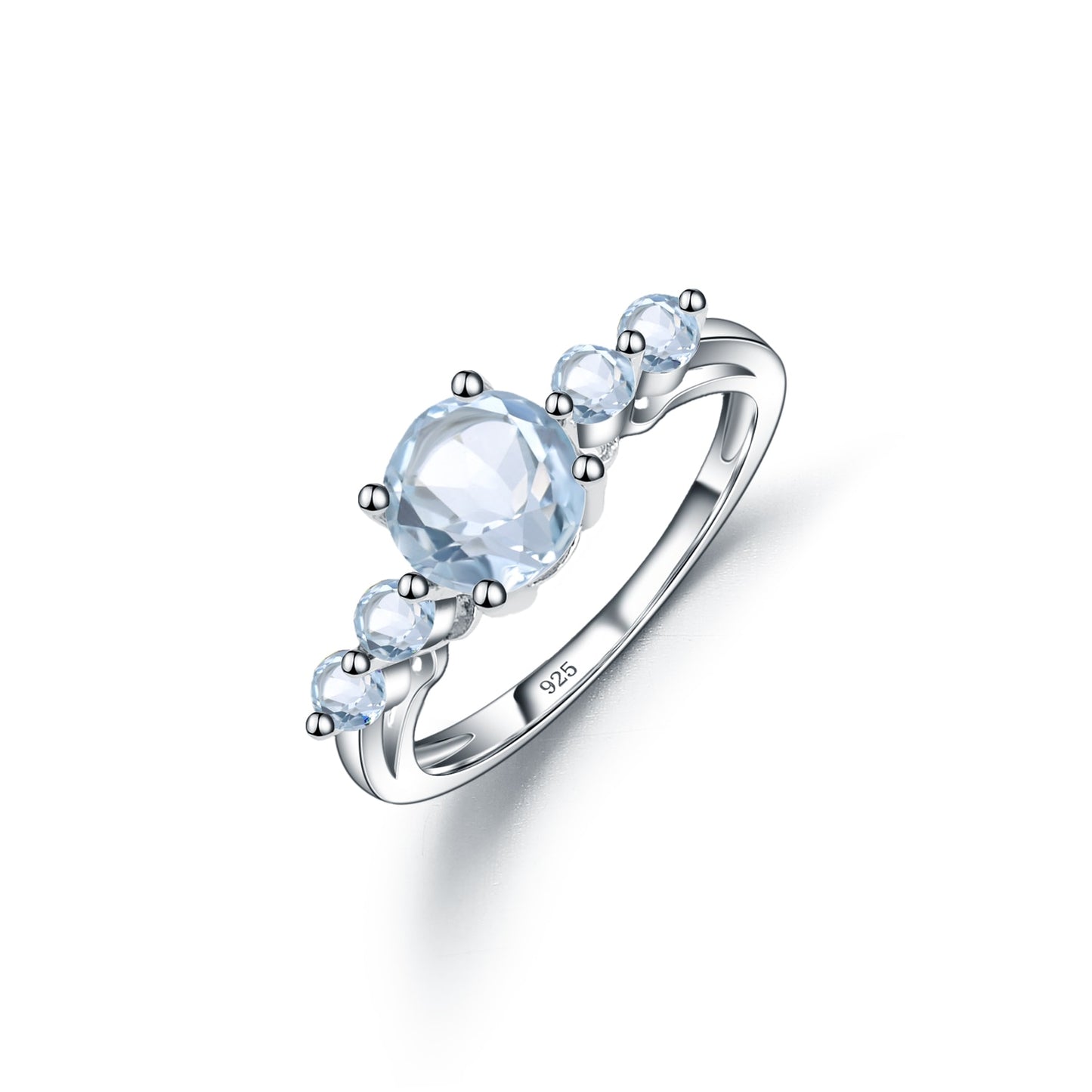 Sterling Silver Natural Stone Ring - Elementsofthewitch