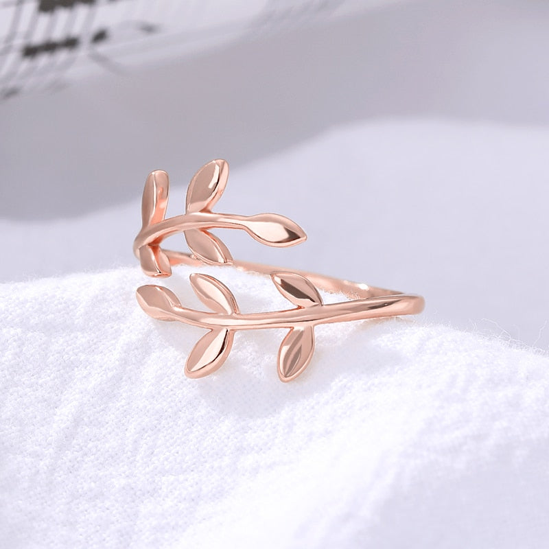 Olive Tree Branch Ring - Elementsofthewitch