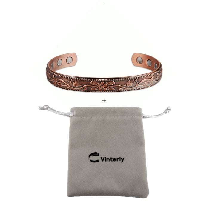 Magnetic Copper Bracelet - Elementsofthewitch