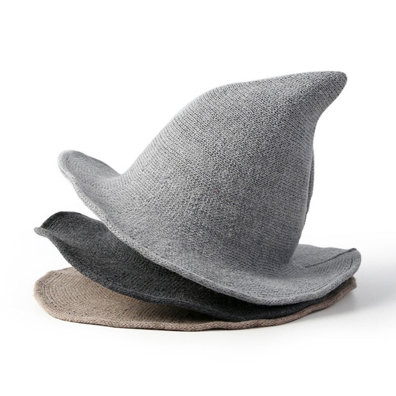 Witchy Wool Knit Hat - Elementsofthewitch