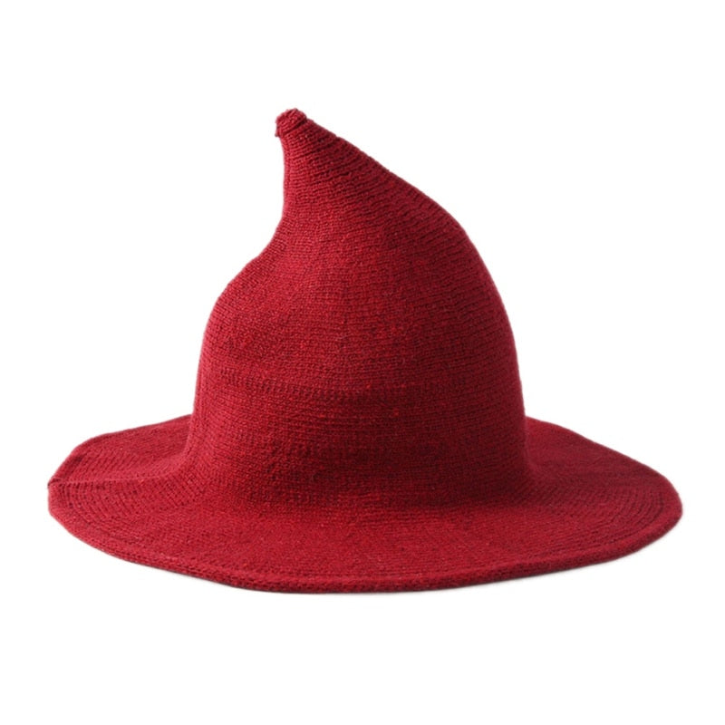 Witchy Wool Knit Hat - Elementsofthewitch